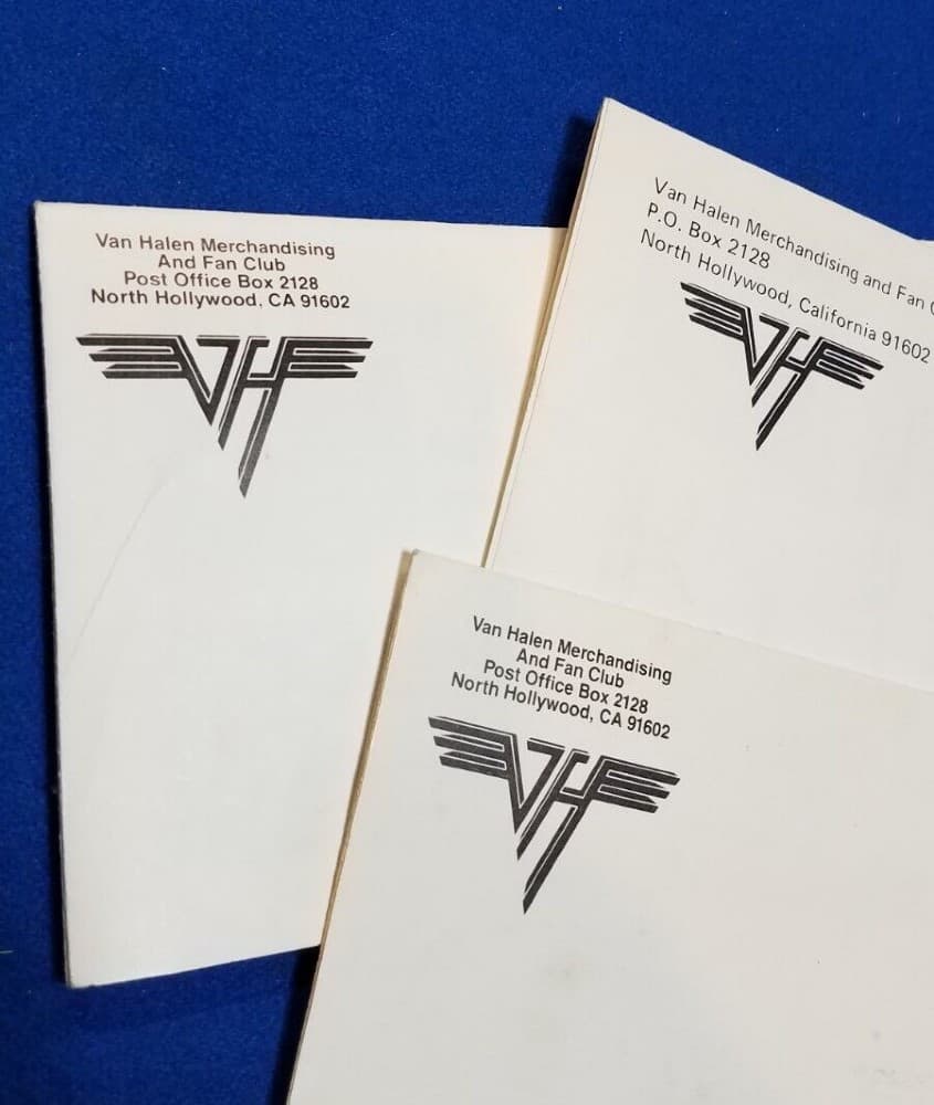 Van Halen band mail